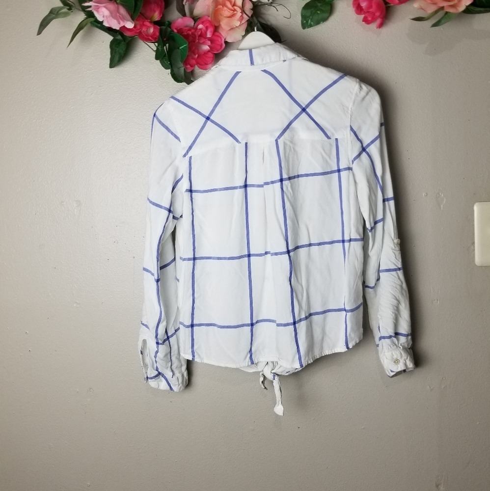 Thread & Supply Front Knot Button Front Sh - image 5